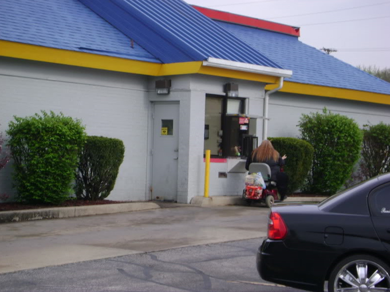 Illustration for article titled Hoveround-Bound Obese Woman Takes Trip To BK Drive-Thru